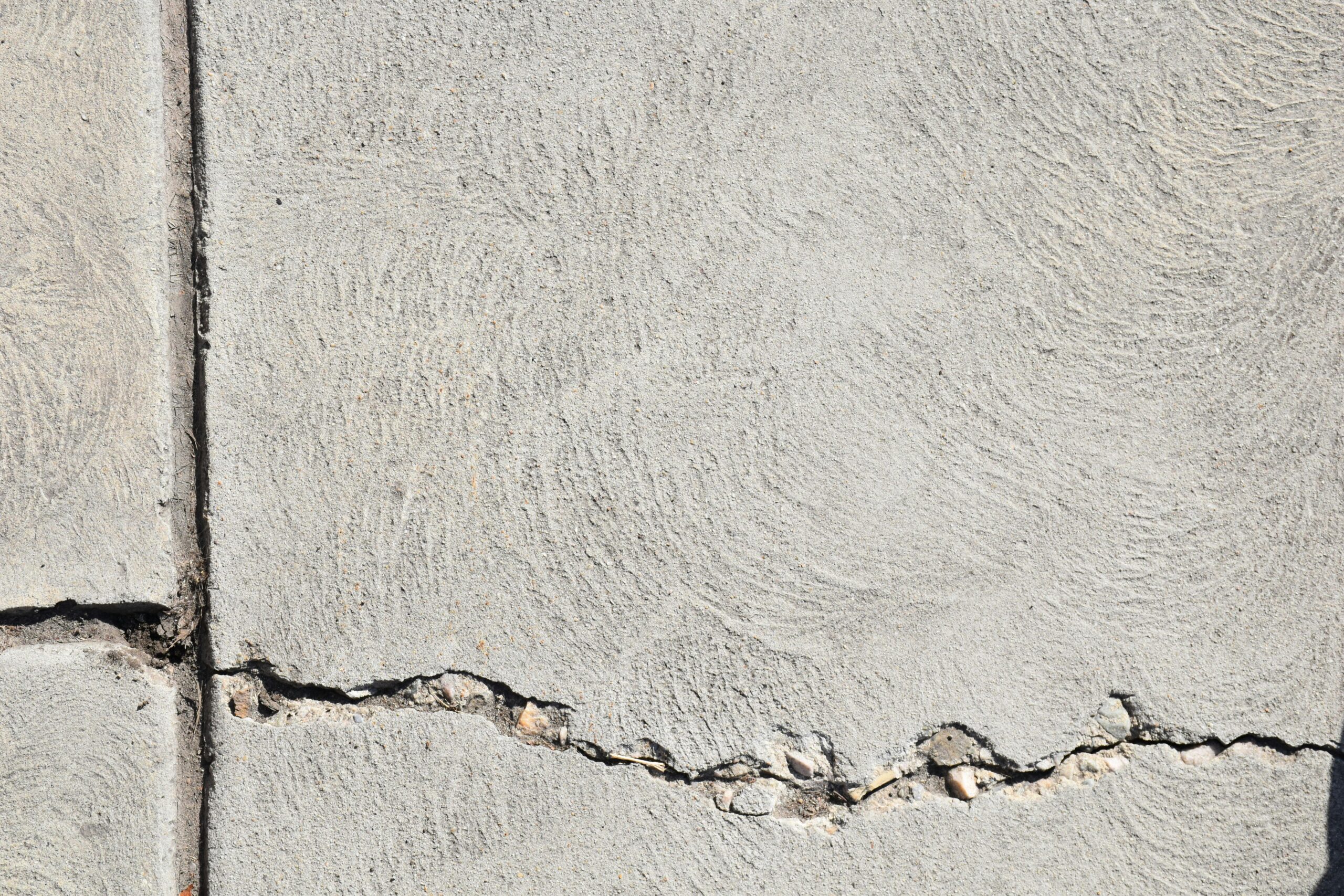 crack, wall, foundation