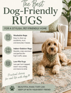best rugs for homes with dogs