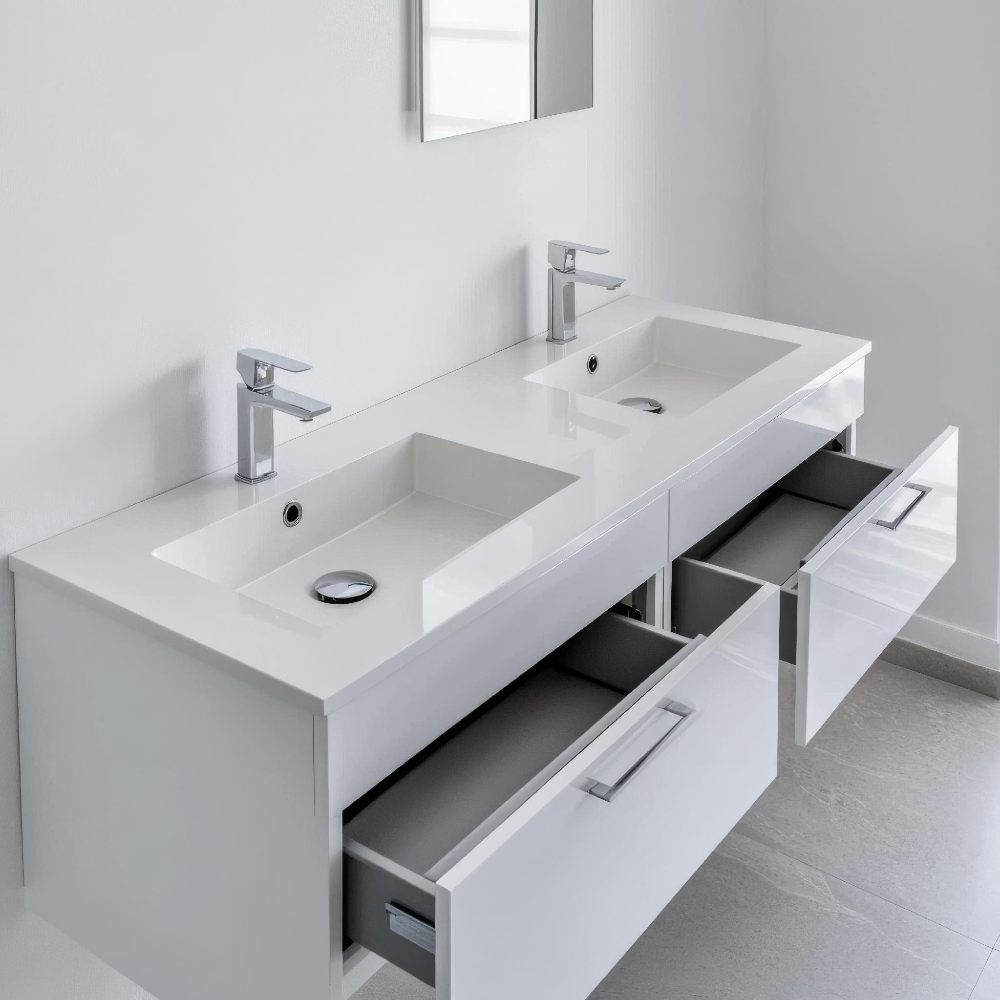 beautiful, new bathroom
