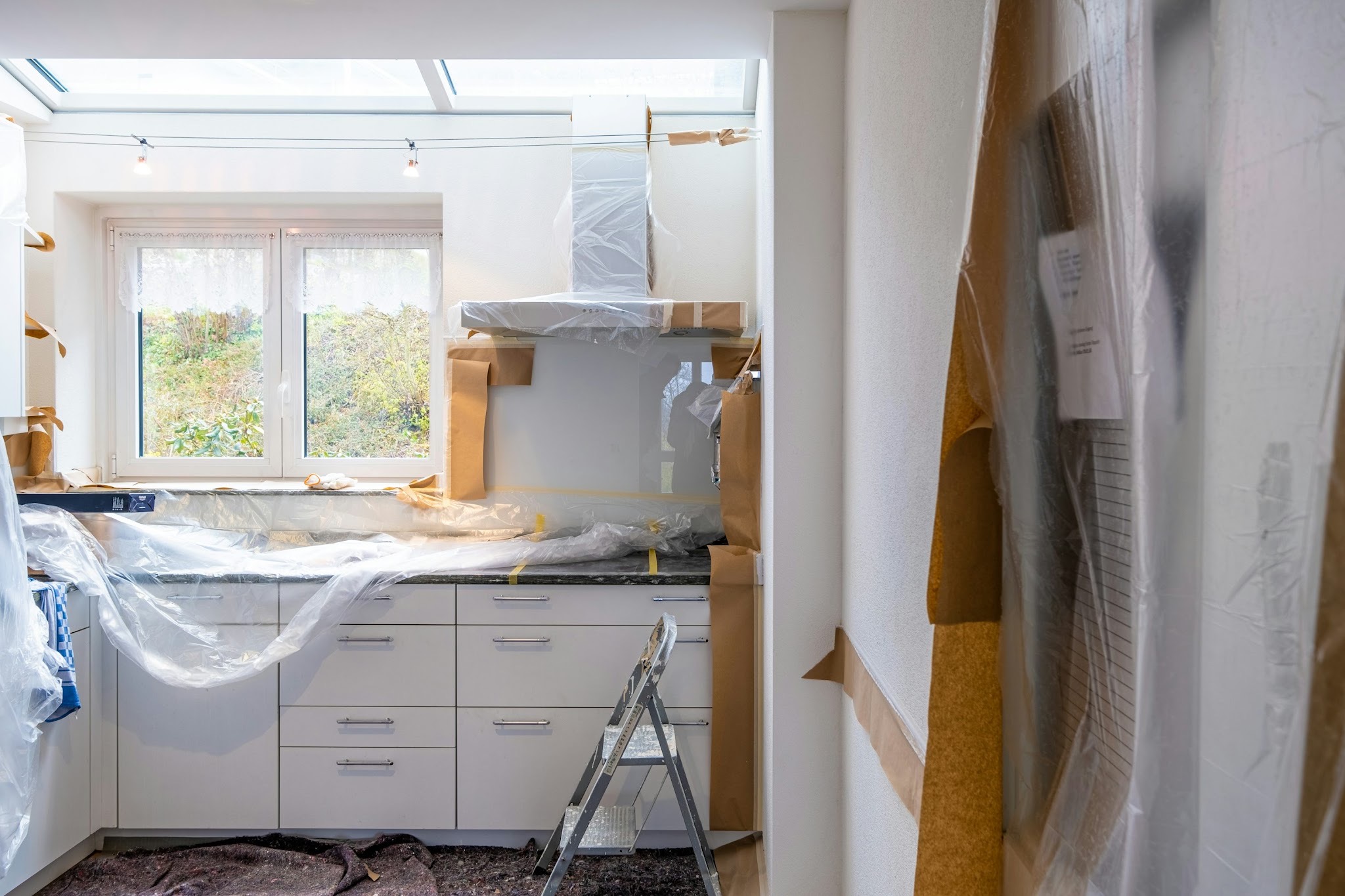Installing new kitchen cabinets
