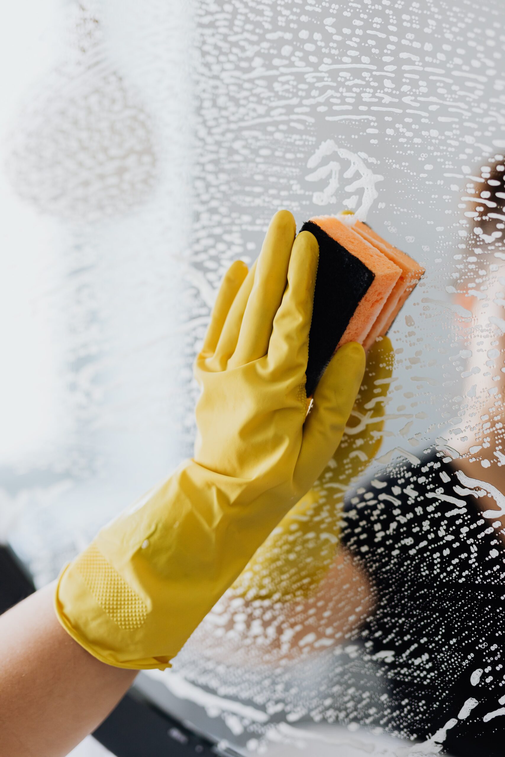 cleaning, mirror