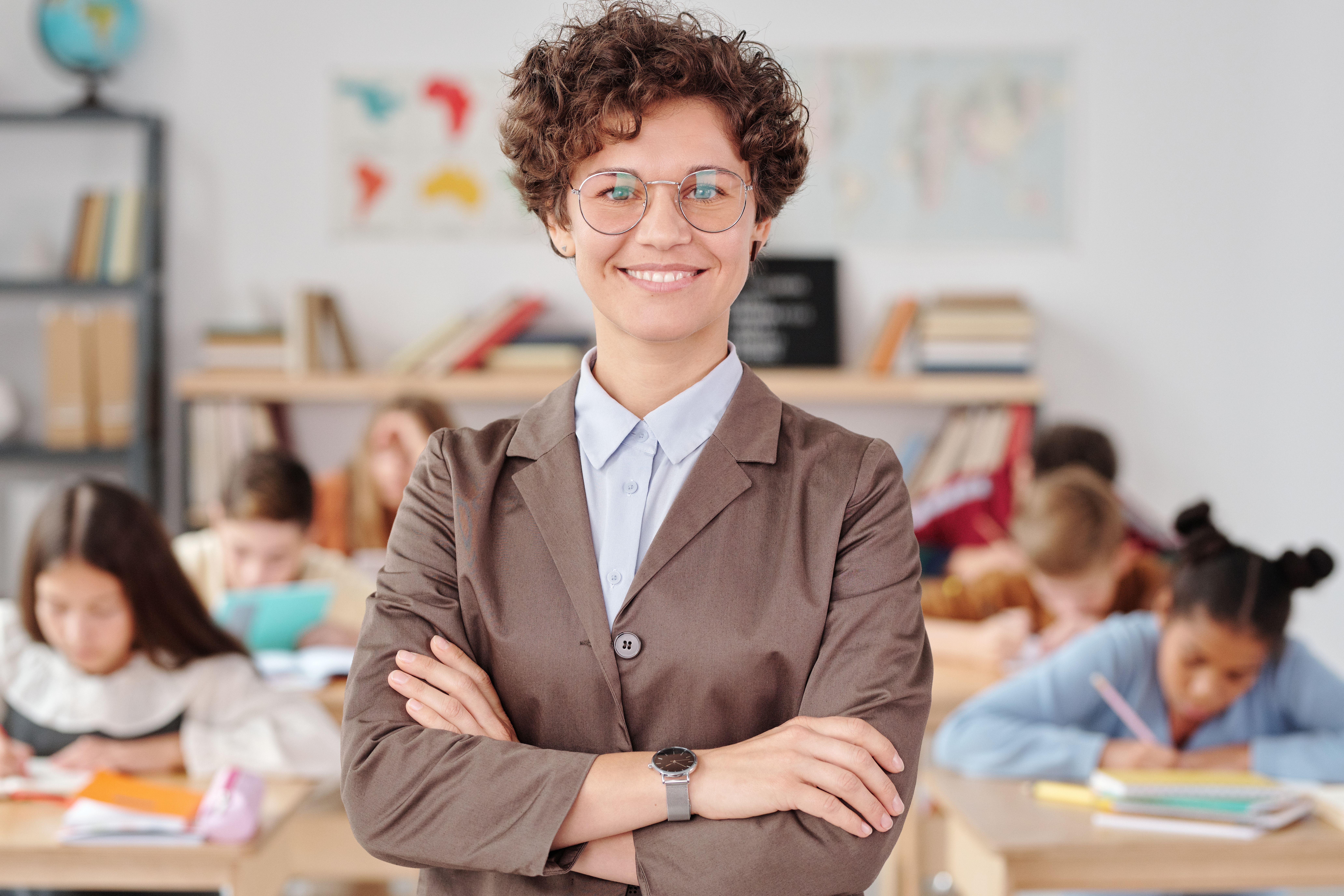 woman, teacher