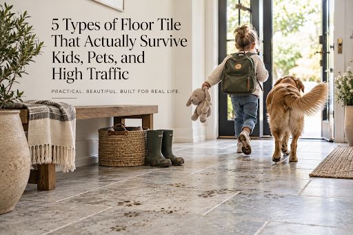 The best flooring for busy households with kids and pets.