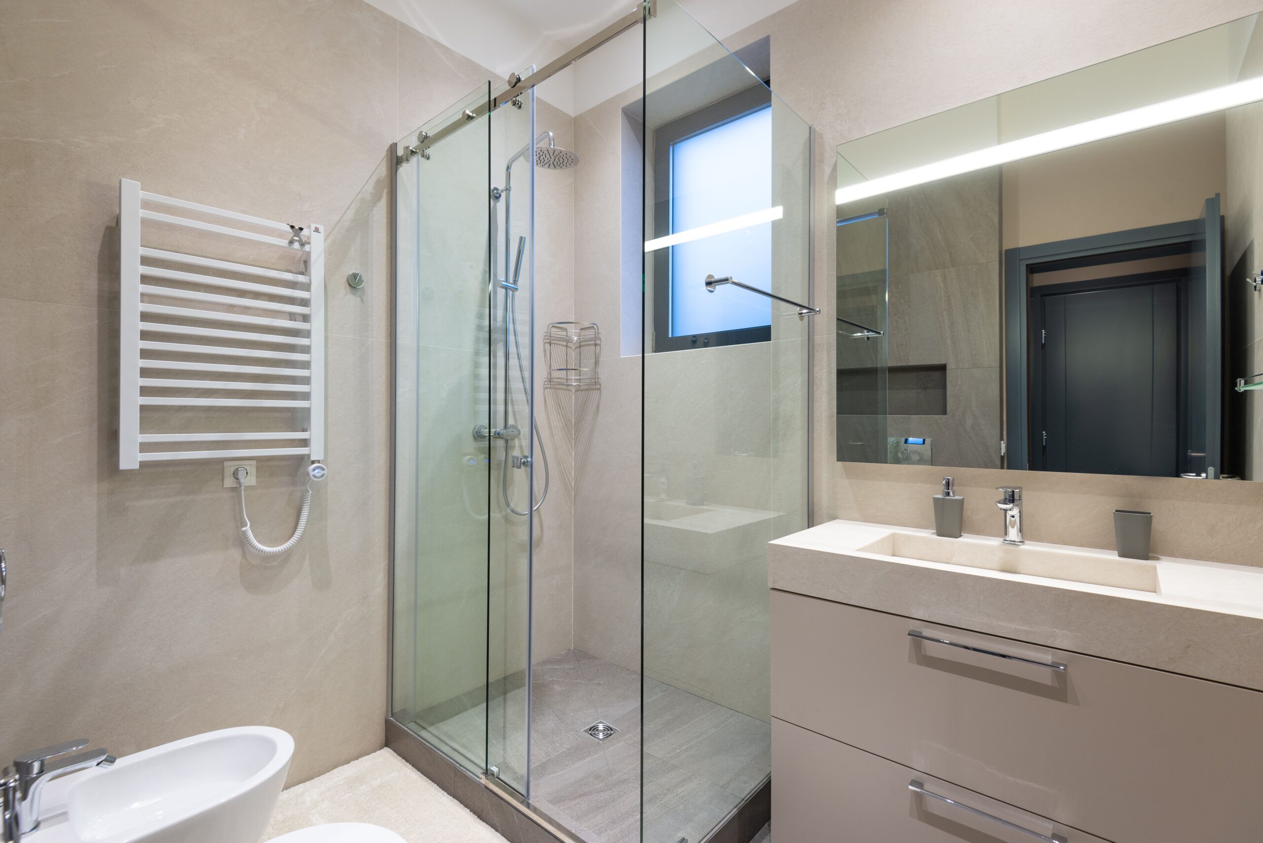frameless shower