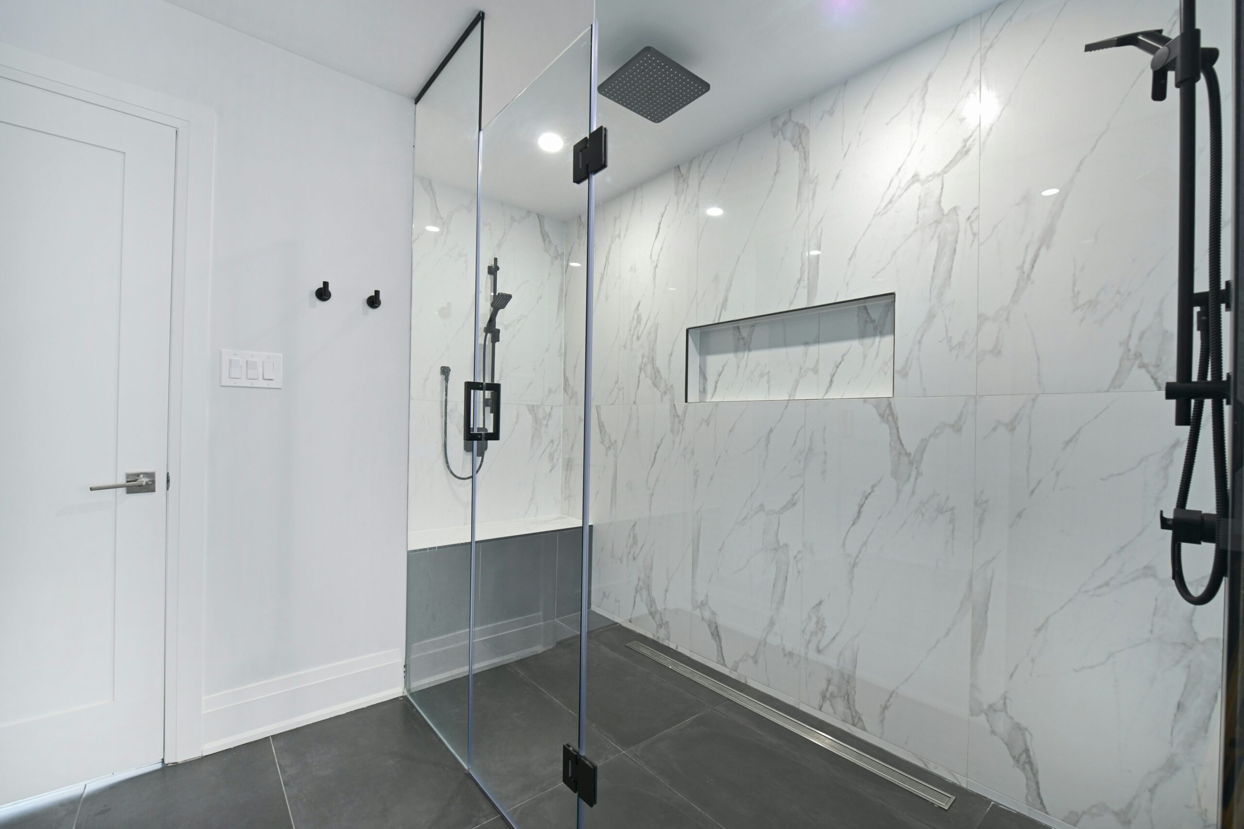 frameless shower