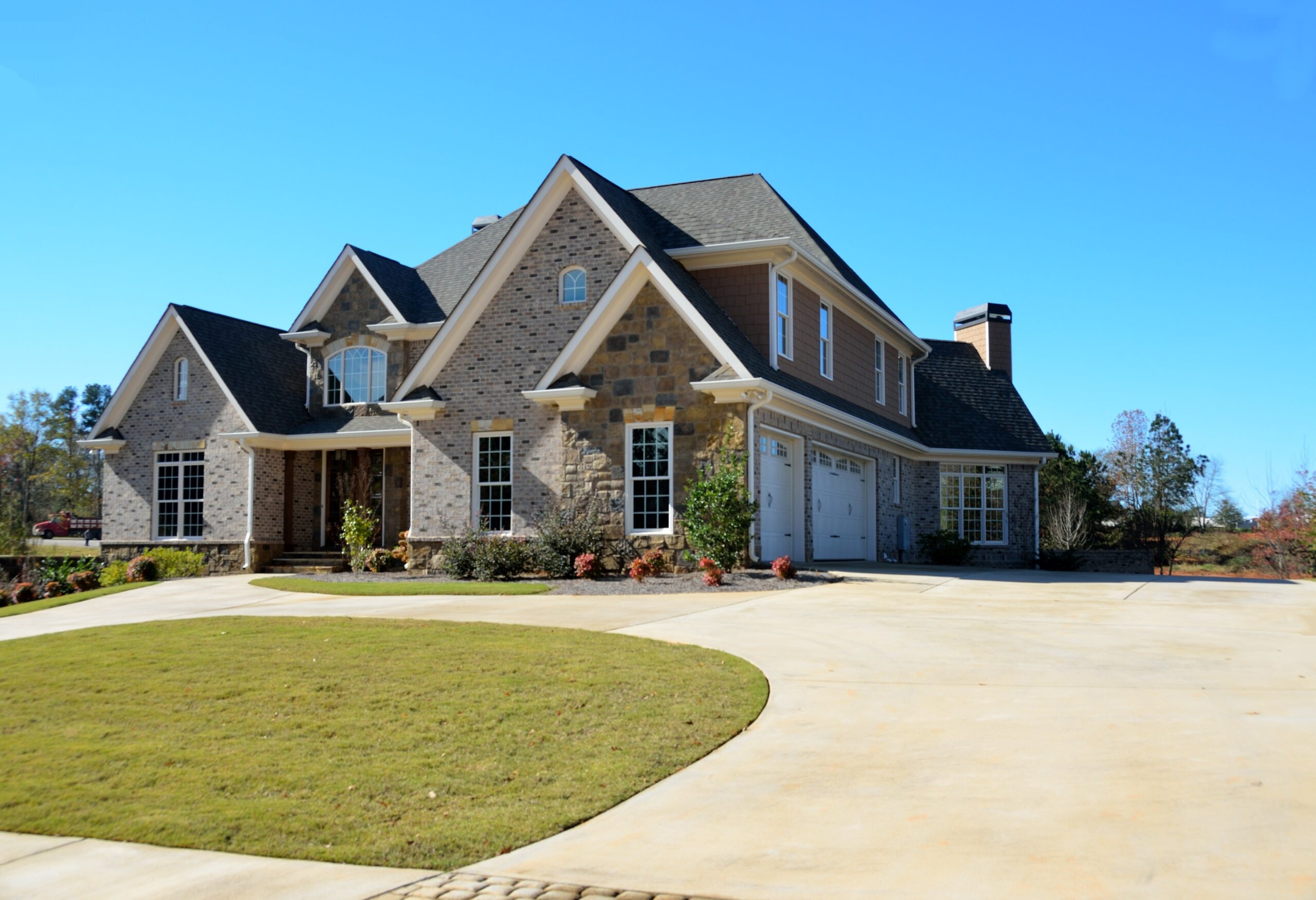 beautiful suburban home