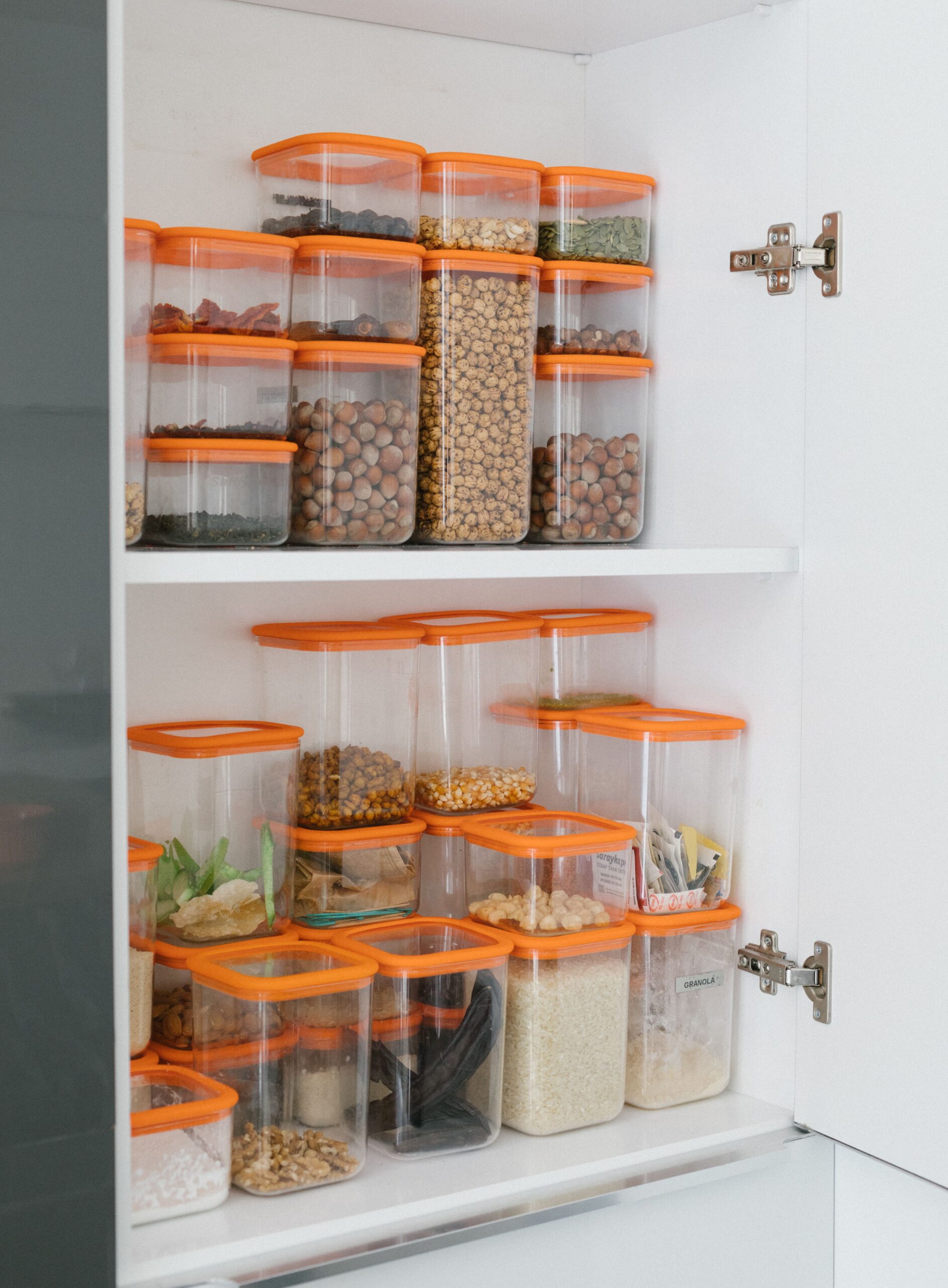 organized kitchen pantry